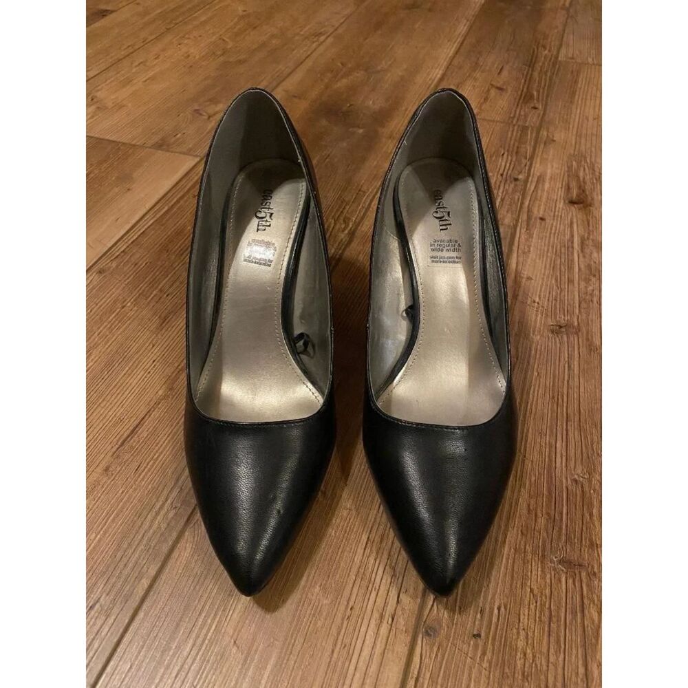 EAST 5TH High Heels Black Size 9W 3" Heel Height